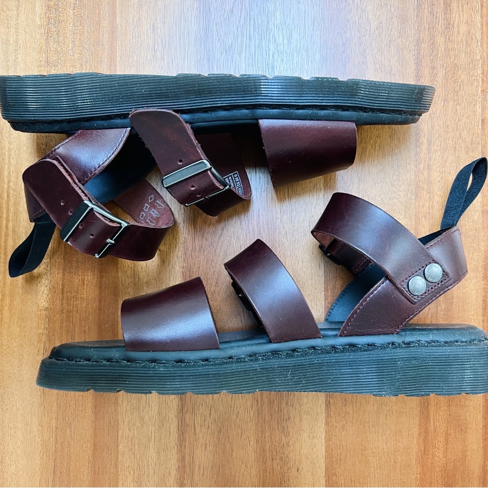 Dr Martens Oxblood Gryphon Sandals